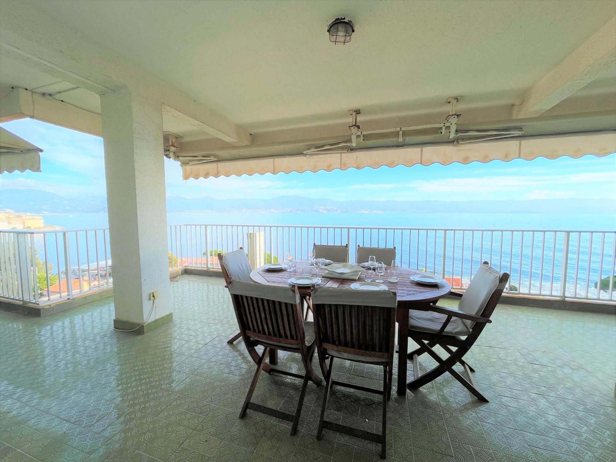Appartement Vue Mer Carmino Ajaccio Ajaccio  Extérieur photo